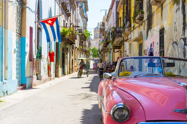 キューバの町。