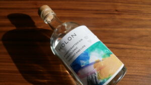 クラフトジンHolon(ホロン)のボトルの画像。